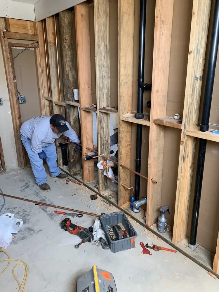 Commercial rough-in plumbing for Commercial Plumbing in West Haven